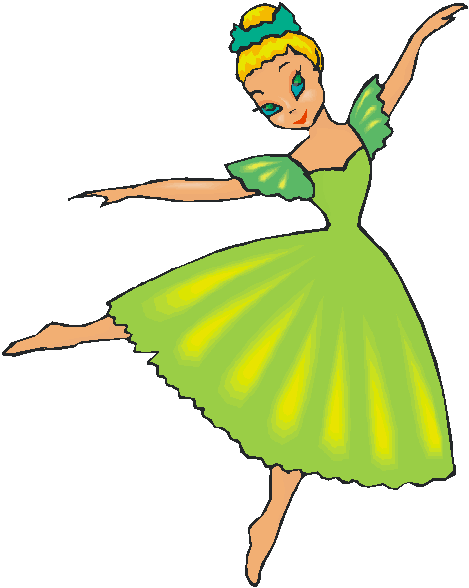 Раскраска "балерины"