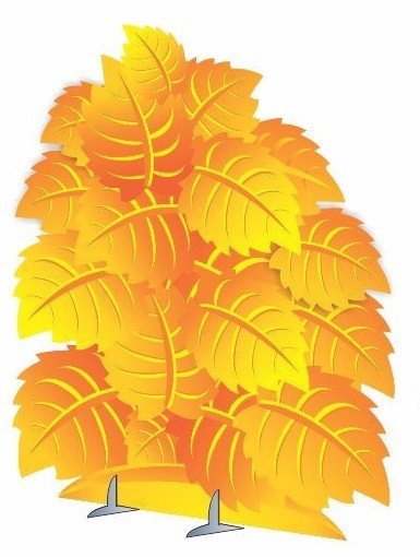 Осенний кустик