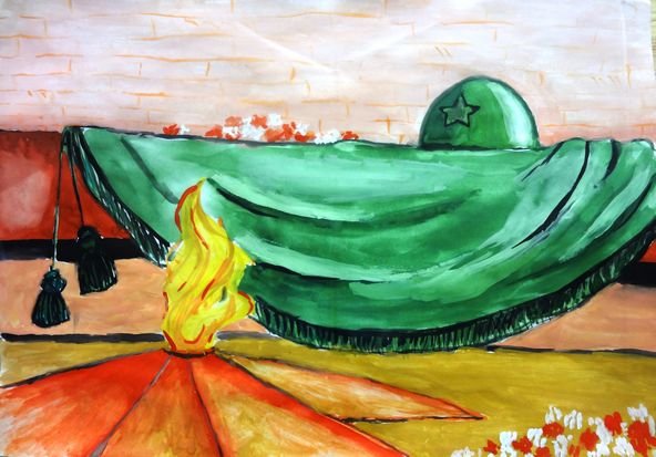 Военный подвиг рисунок