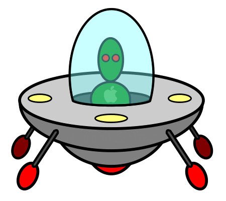 Летающая тарелка раскраска