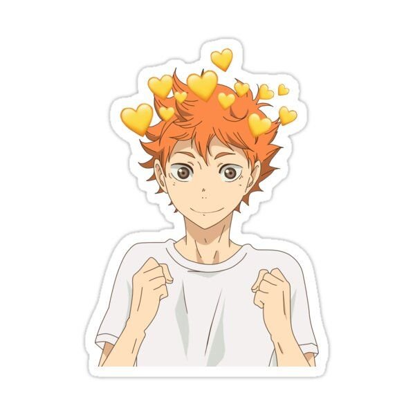 Хината шоё наклейки