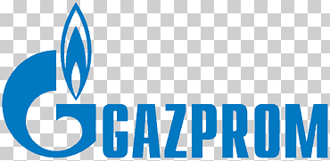 Газпром логотип без фона