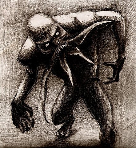 Белый кровосос сталкер