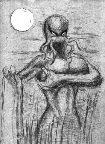 Сталкер кровосос раскраска