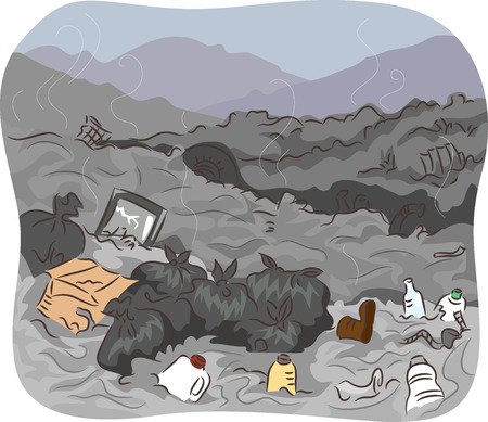 Свалка рисунок