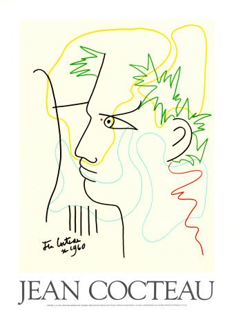 Жан Кокто картины рисунки