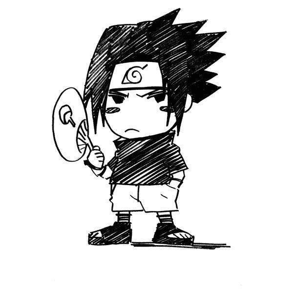 Наруто раскраска Какаси
