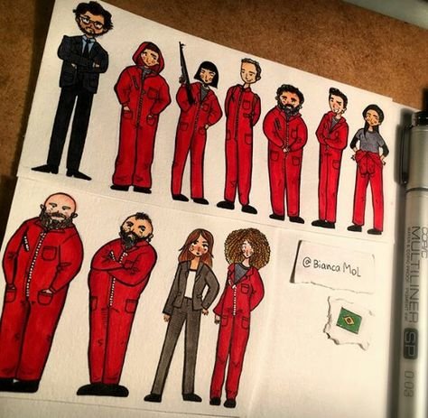 Бумажный дом сериал арты