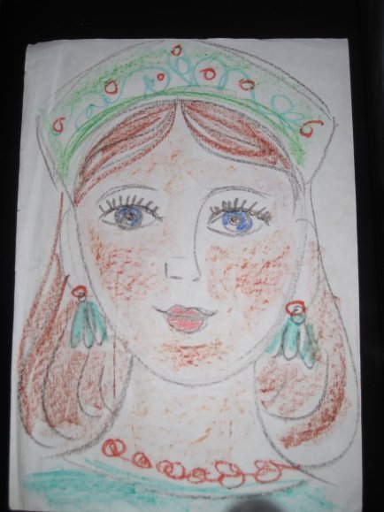 Рисовать Марью Моревну