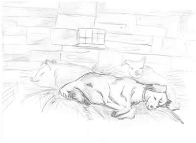 Добрые рисунки карандашом