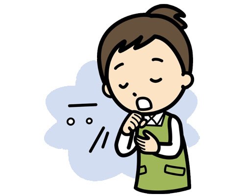 Кашель рисунок