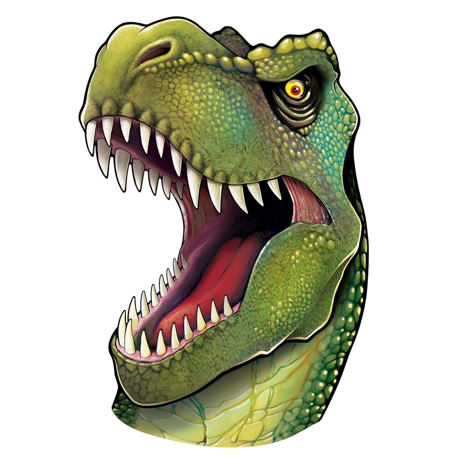 Маска динозавра Тираннозавр рекс рычащий