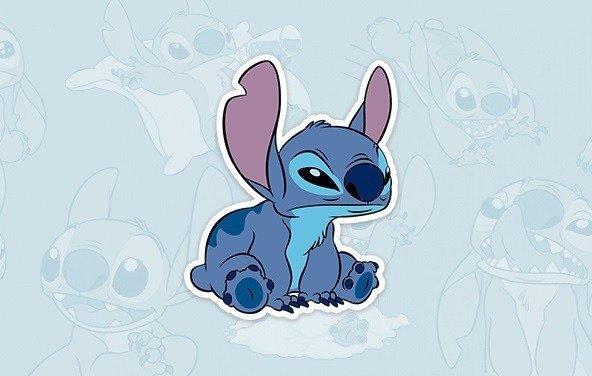 Обои на новый год со стичем