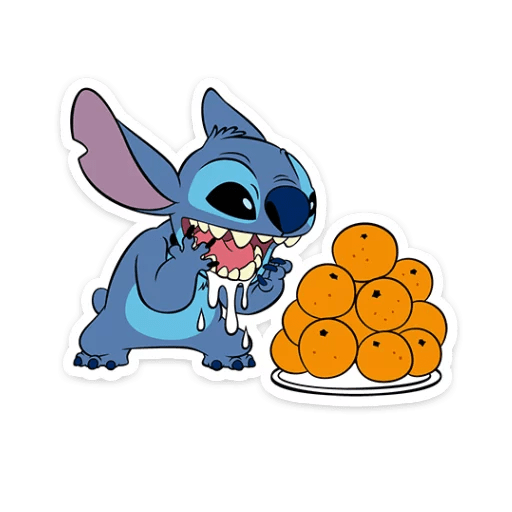 Новогодний стич рисунки (50 фото)