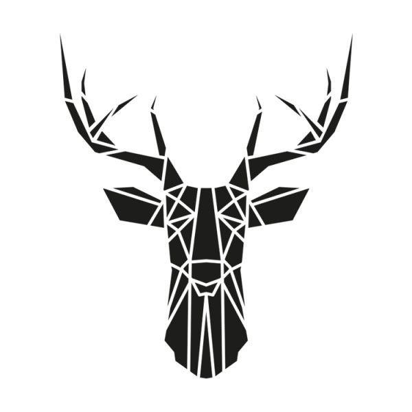 Геометрический олень
