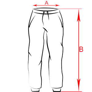 Спортивные штаны мужские эскиз