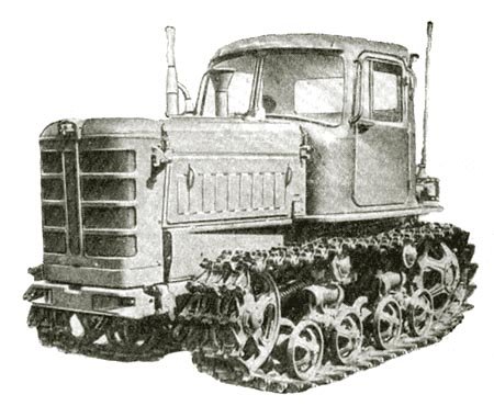 Т 75 трактор сбоку