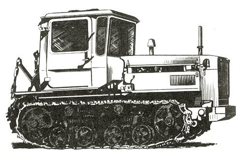 ДТ-175 Волгарь чертеж