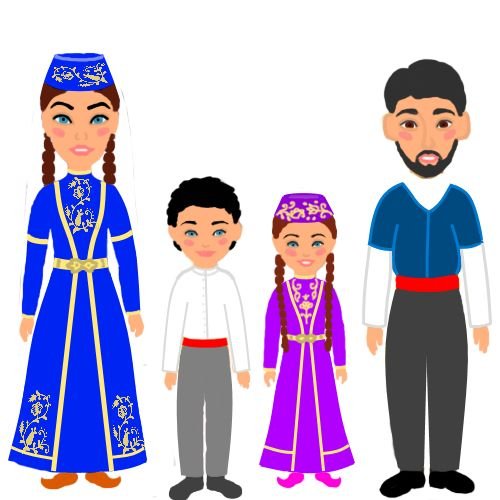 Костюм крымских татар для детей