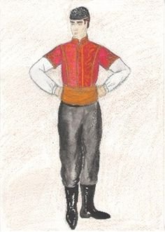 Крымскотатарский мужской костюм