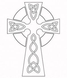 Славянский крест эскиз