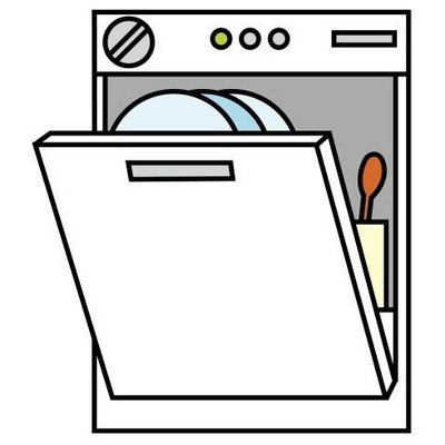 Посудомойка мультяшная