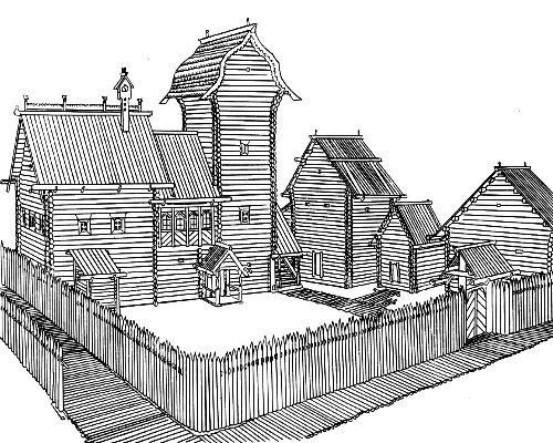 Псковский Кремль рисунок Псков