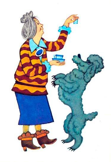 Сказка пудель Маршак