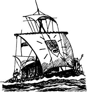 Бальсовые плоты инков