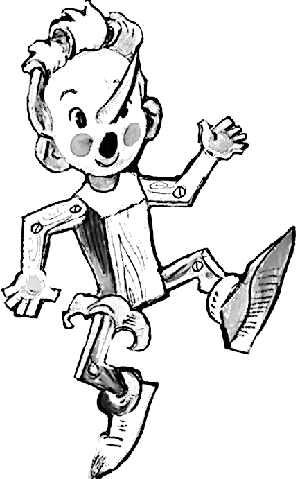 Раскраски Буратино и золотой ключик