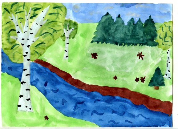 Рисунок наш край