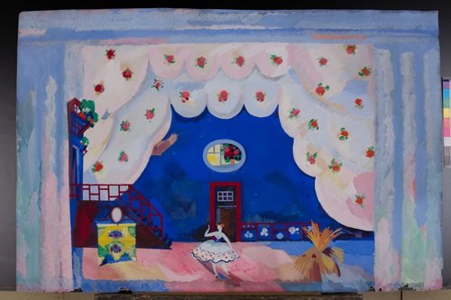 Сильфида декорации Бенуа