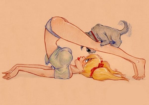 Dean Yeagle Мэнди cartoon