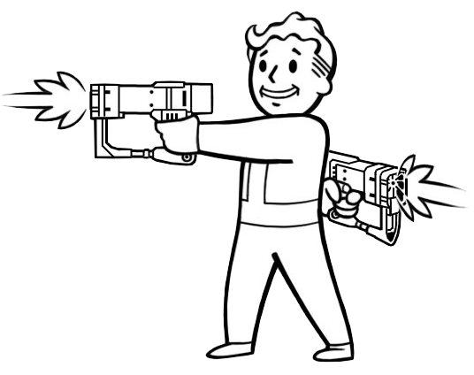 Фоллаут Нью Вегас лазеров начальник