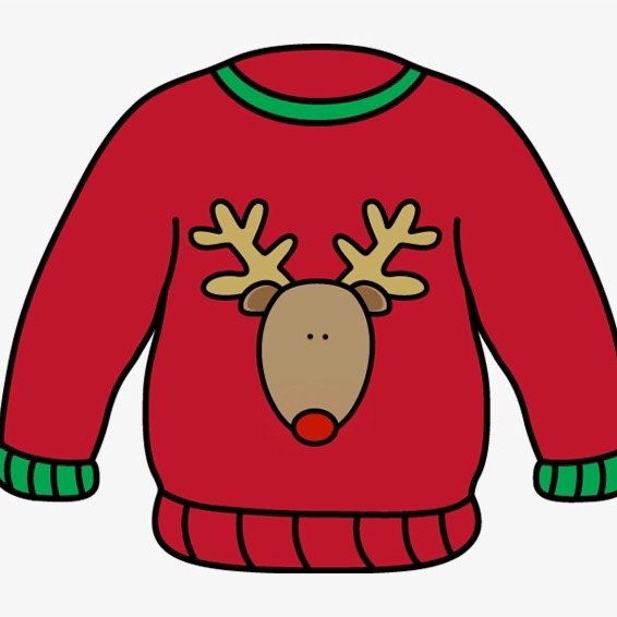 Свитер мультяшный