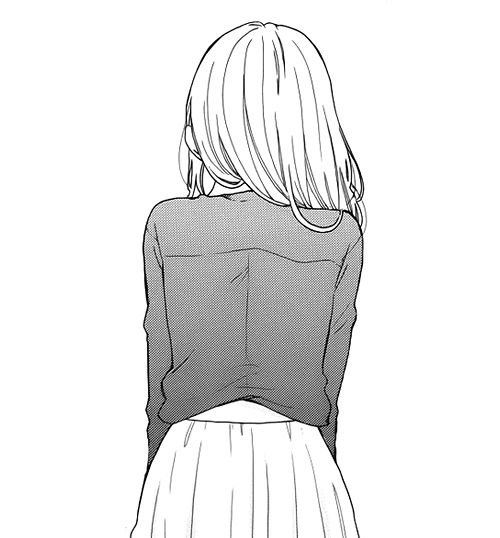 Аниме сзади