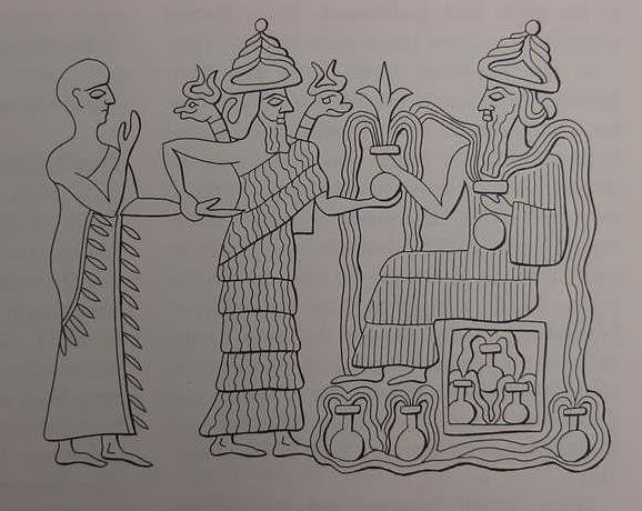 Древние шумеры рисунки
