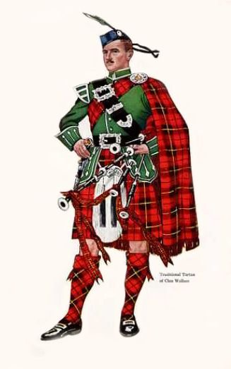 Клан шотландцы рисунок