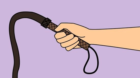 Плеть в руке