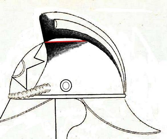 Каска пожарного из бумаги