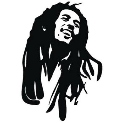Наклейка (стикер) 'Bob Marley'