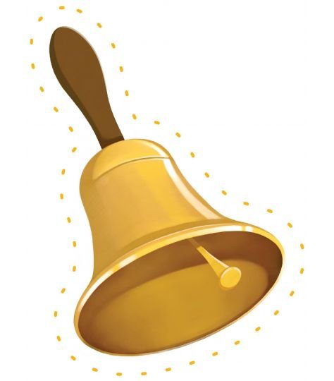 Карточка колокольчик