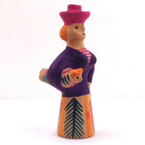 Кожлянская глиняная игрушка Барыня