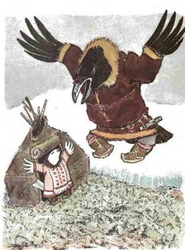 Камчатский ворон Кутх