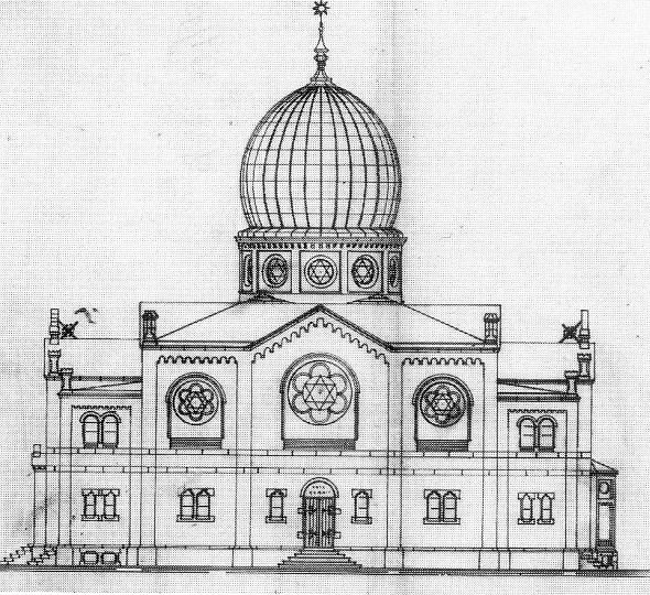 Синагога раскраска