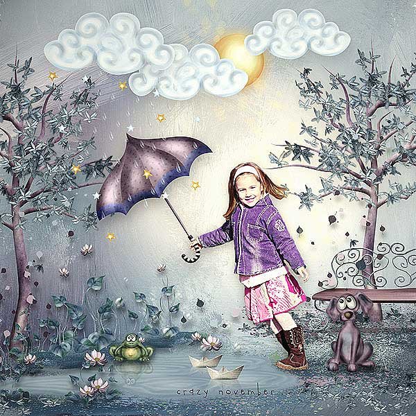 Ноябрь иллюстрация для детей