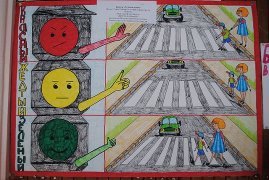 Рисунок на тему зеленый огонек