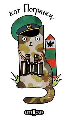 С 23 февраля кот Погранец