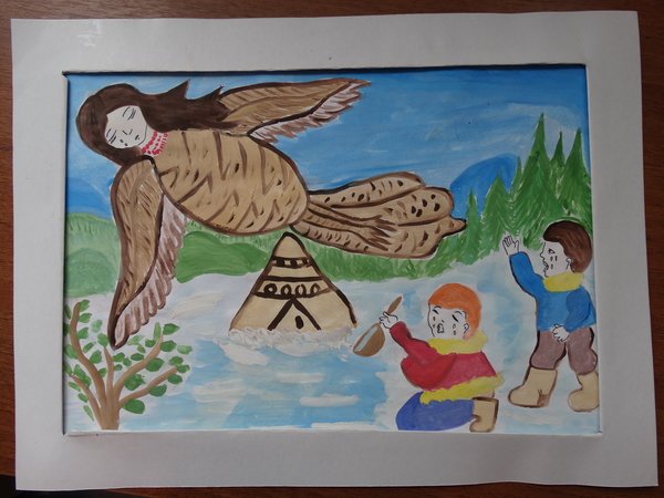 Рисование в подготовительной группе на тему Кукушка