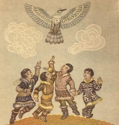 Ненецкая сказка Кукушка иллюстрации